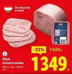 Lidl Pikok Szendvicssonka ajánlat