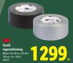 Lidl Textil ragasztószalag ajánlat