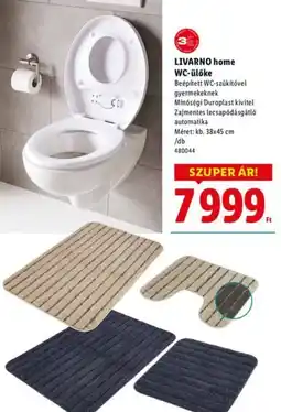 Lidl LIVARNO home WC-ülőke ajánlat