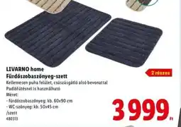 Lidl LIVARNO home Fürdőszobaszőnyeg-szett ajánlat
