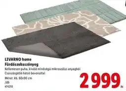 Lidl LIVARNO home Fürdőszobaszőnyeg ajánlat