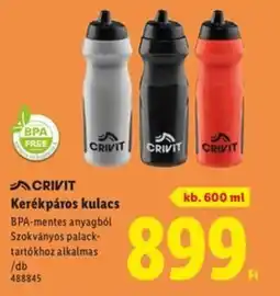 Lidl CRIVIT Kerékpáros kulacs ajánlat