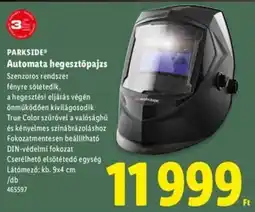 Lidl PARKSIDE Automata hegesztőpajzs ajánlat