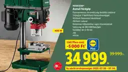 Lidl PARKSIDE Asztali fúrógép ajánlat