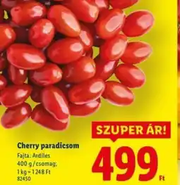 Lidl Cherry paradicsom ajánlat