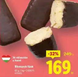 Lidl Bismarck fánk ajánlat