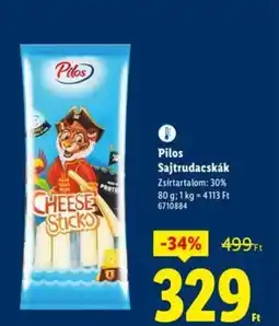 Lidl Pilos Sajtrudacskák ajánlat