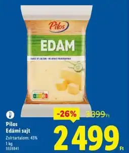 Lidl Pilos Edámi sajt ajánlat