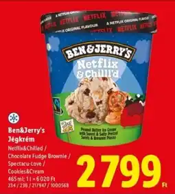 Lidl Ben&Jerry's Jégkrém ajánlat