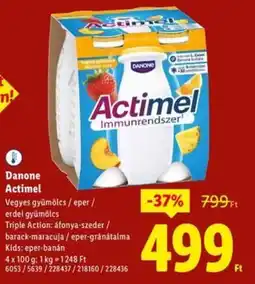 Lidl Danone Actimel ajánlat