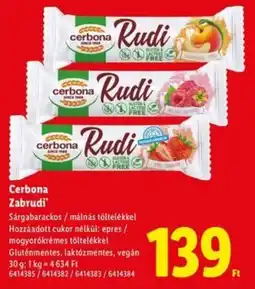 Lidl Cerbona Zabrudi ajánlat