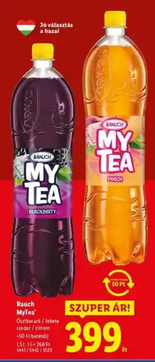 Lidl Rauch MyTea ajánlat