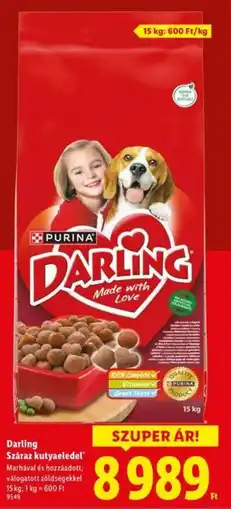 Lidl Darling Száraz kutyaeledel ajánlat
