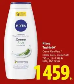 Lidl Nivea Tusfürdő ajánlat