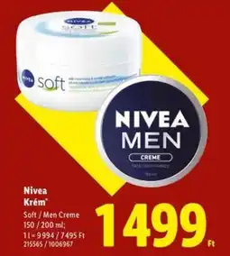 Lidl Nivea Krém ajánlat