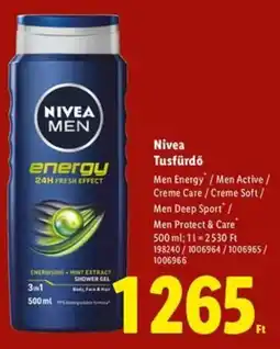 Lidl Nivea Tusfürdő ajánlat