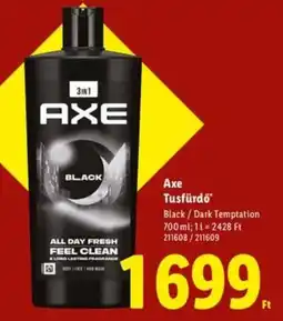 Lidl Axe Tusfürdő ajánlat