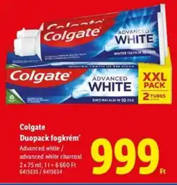 Lidl Colgate Duopack fogkrém ajánlat