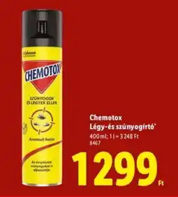 Lidl Chemotox Légy-és szúnyogirtó ajánlat