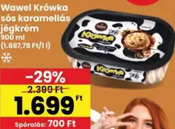 Wawel Krówka sós karamellás jégkrém