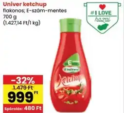 Interspar Univer ketchup ajánlat