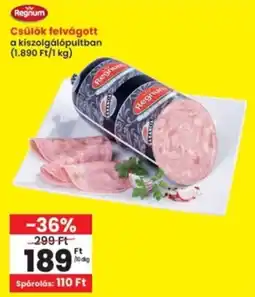 Interspar Regnum Csülök felvágott ajánlat
