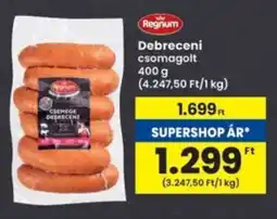 Interspar Regnum Debreceni ajánlat