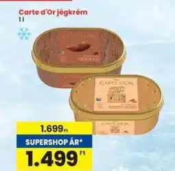 Interspar Carte d'Or jégkrém ajánlat