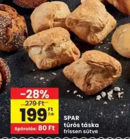Interspar SPAR túrós táska ajánlat
