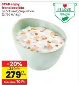 Interspar SPAR enjoy. franciasaláta ajánlat