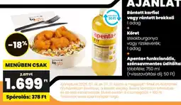 Interspar Rántott karfiol vagy rántott brokkoli ajánlat