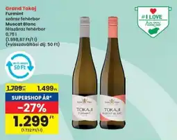 Interspar Grand Tokaj Furmint, Muscat Blanc ajánlat