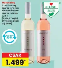 Interspar Haraszthy Chardonnay, Pinot Noir Rosé ajánlat
