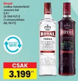 Interspar Royal vodka ajánlat