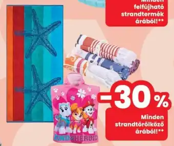 Interspar Strandtörölköző ajánlat