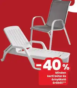 Kerti bútor és árnyékoló