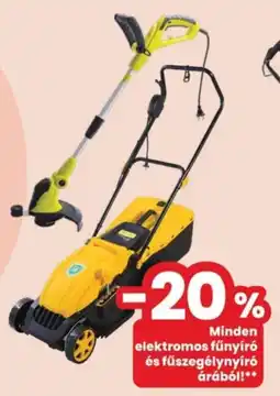Interspar Elektromos fűnyíró és fűszegélynyíró ajánlat