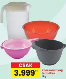 Interspar Kilós műanyag ajánlat