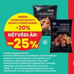Interspar Frigotti termék ajánlat