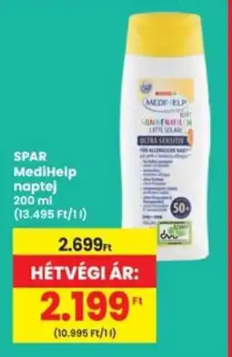 Interspar SPAR MediHelp naptej ajánlat