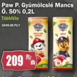 FullDiszkont Paw P. Gyümölcslé Mancs ajánlat