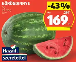 ALDI Görögdinnye ajánlat