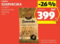 ALDI Császár szarvacska ajánlat