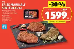 ALDI BBQ Friss marinált sertéskaraj ajánlat