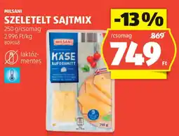 ALDI Milsani Szeletelt sajtmix ajánlat
