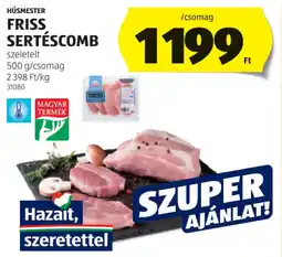 ALDI Húsmester Friss sertéscomb ajánlat