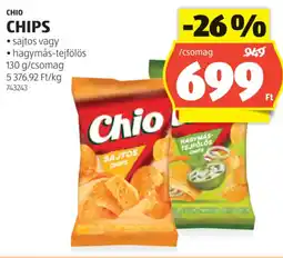 ALDI Chio Chips ajánlat