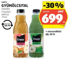 ALDI Cappy gyümölcsital ajánlat