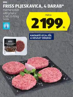 ALDI BBQ friss pljeskavica ajánlat