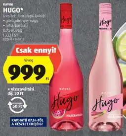 ALDI Ravini Hugo ajánlat